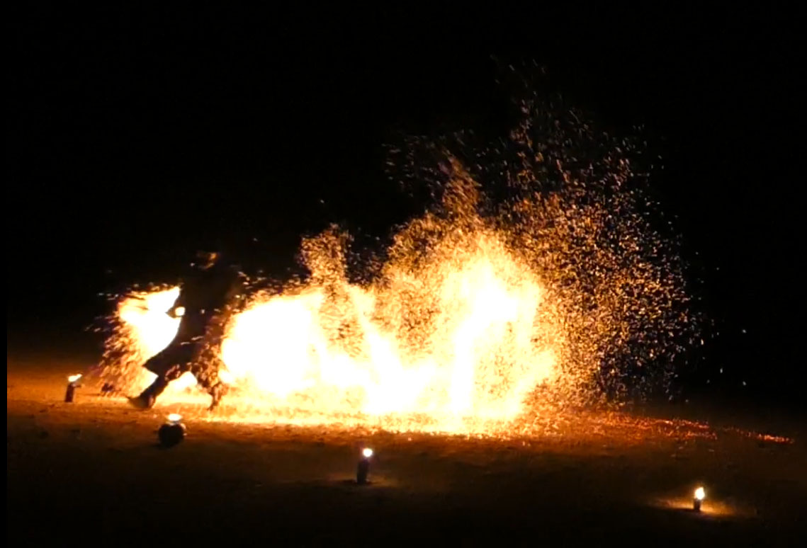 Effets de feu et flammes