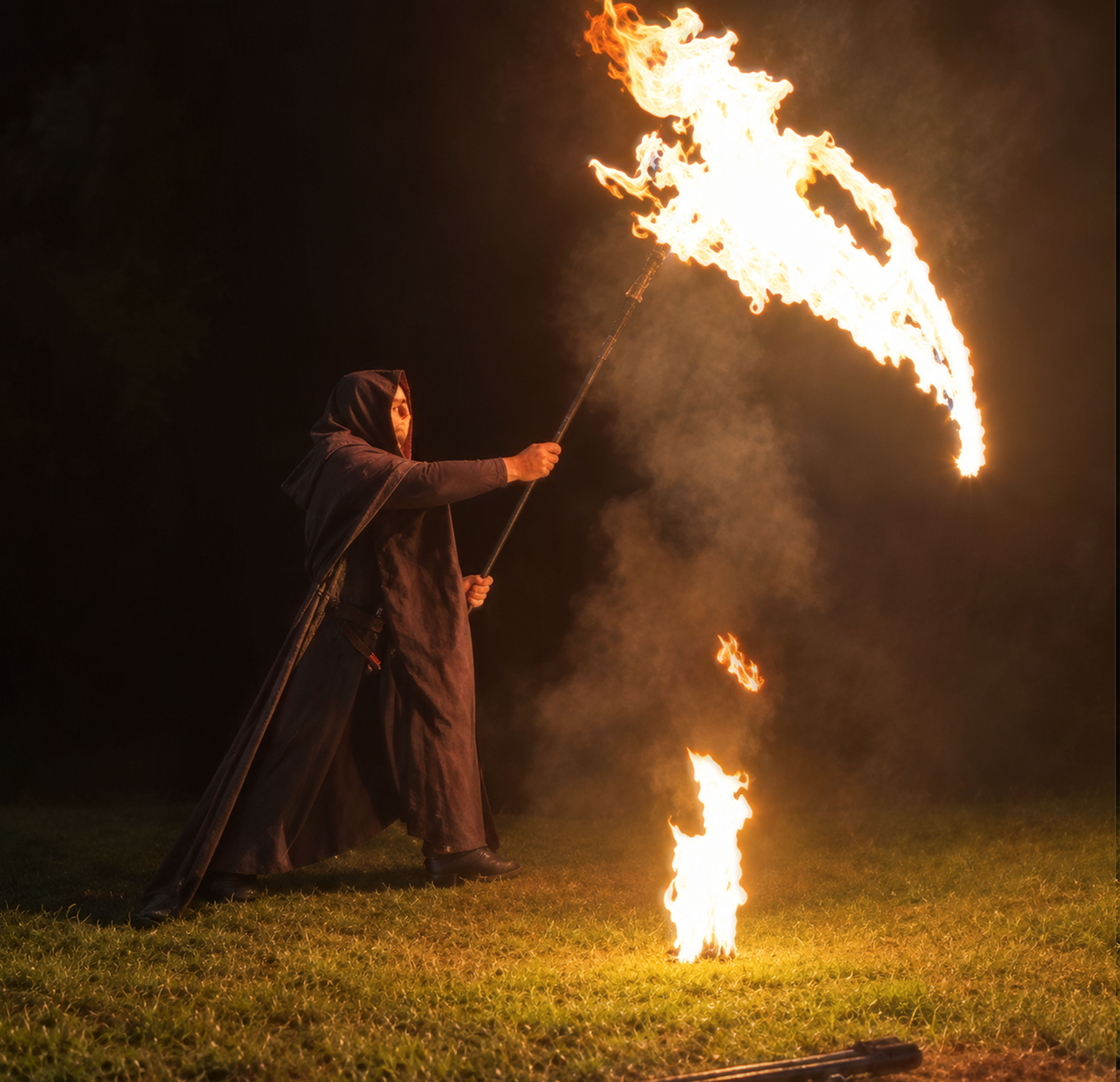 Les Flammes de l’Enfer – spectacle de feu pour Halloween